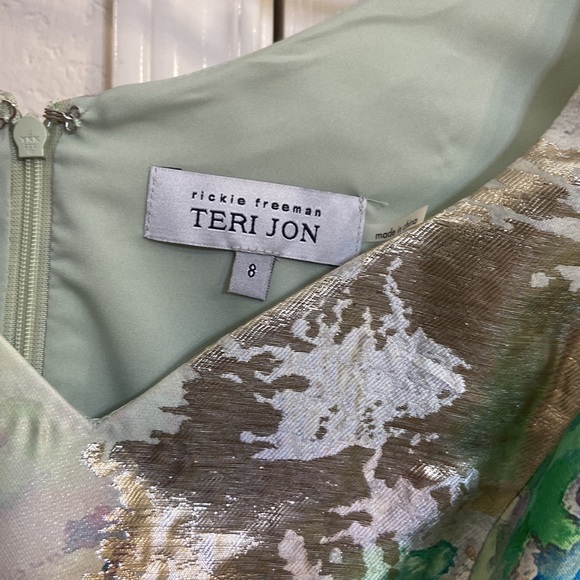 Teri Jon Dress Multicolor - Picture 3 of 5